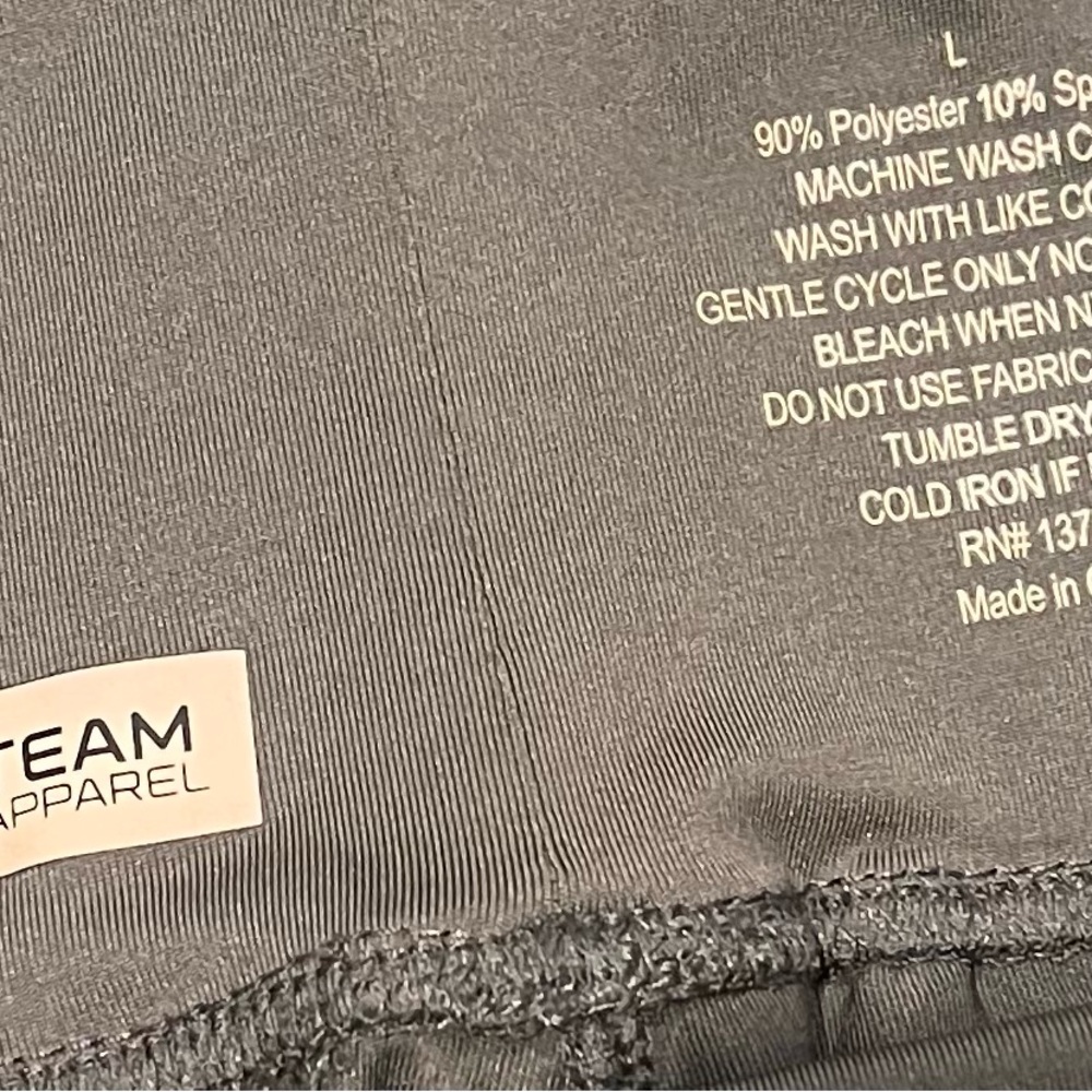 Team Apparel Gray Leggings with Logo - Picture 3 of 5